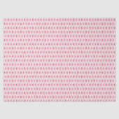 Set of 3-Modern Light Pink & Red Hearts Tissuepapier (Voorkant)