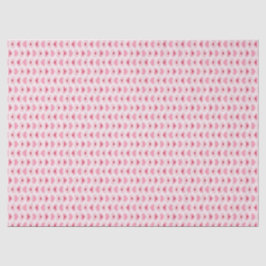 Set of 3-Modern Light Pink & Red Hearts Tissuepapier