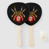 Set of Fans Handwaaier (Voorkant en achterkant)