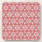 Set onderzetter - Hexagon met Bars (Voorkant)