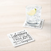 Set Onderzetters met zes papierformaten - Dream (Insitu)