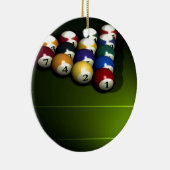 Set poolballen keramisch ornament (Rechts)