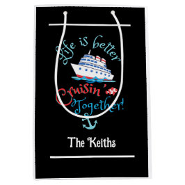 Set Sail Cruise Gift Bag Medium Cadeauzakje