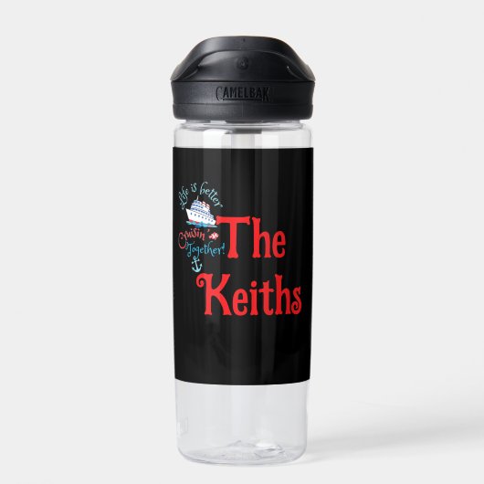 Set Sail Cruise Waterfles (Achterkant)