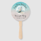 Set Sail Hand ventilatoren Handwaaier (Voorkant)