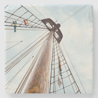 "Set Sail" Marmeren Stenen Onderzetter