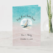 Set Sail Wedding Programma (Voorkant)