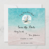 Set Sail Wedding Save the Date (Voorkant)