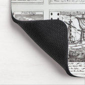 Set speelkaarten die satirisch weergeven muismat (Hoek)