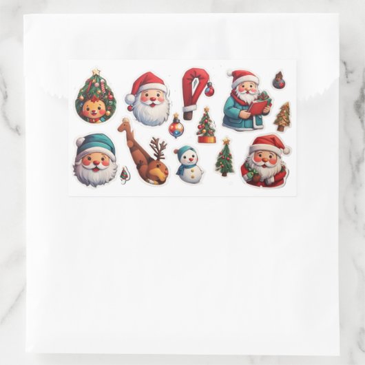 Set sticker kerst (Tas)