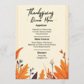 SET THE MOOD FOR FALL WITH OUR DESIGN OF MENU (Voorkant)