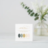 Set the Tone Spaanse Gr Blush Kleurenpalet ID1022 Informatiekaartje (Staand voorkant)