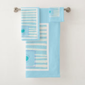 Set tre asciugamani bagno bad handdoek (Insitu)