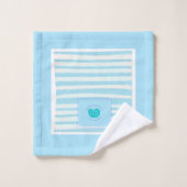 Set tre asciugamani bagno bad handdoek (Wasdoekje)