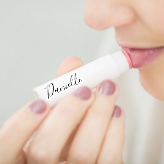 Set van 10 - Elegant Signature Script Name Daniell Sticker
