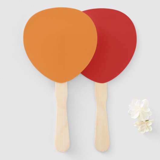 Set van 10 lege Sjabloon VOEG uw AFBEELDING FOTO T Handwaaier (Voorkant en achterkant)