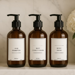 Set van 12 gepersonaliseerde waterdichte badkamerl sticker