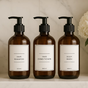 Set van 12 gepersonaliseerde waterdichte badkamerl sticker