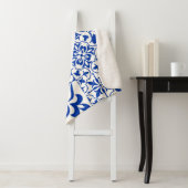 Set van 16 tegels Azulejos in blauw, wit. Originee Sherpa Deken (In situ)