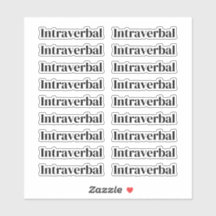 Set van 18 ABA-labels | Stickers voor autismethera