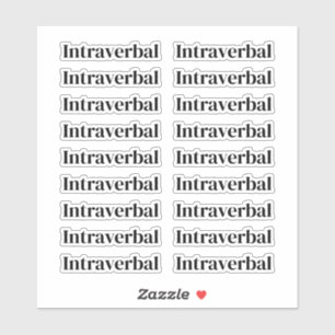 Set van 18 ABA-labels Stickers voor autismethera