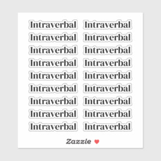 Set van 18 ABA-labels | Stickers voor autismethera