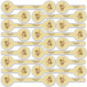 Set van 27 foto's / Logo honingbijenbeveiliging Go Sticker (Voorkant)