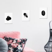 Set van 3 Abstracte geometrische Posters (Woonkamer)