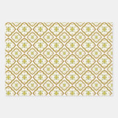 Set van 3 Arabisch gevlekt Inpakpapier Vel (Voorkant 3)