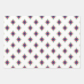 Set van 3 Arabisch gevlekt Inpakpapier Vel (Voorkant)