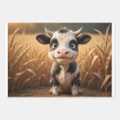 Set van 3 Baby Boerderijdieren Inpakpapier Vel (Voorkant 3)