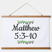 Set van 3 Beatitudes tapijt Hangend Wandkleed (Voorkant 3)