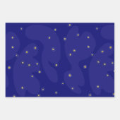Set van 3 cadeaupapiervellen inpakpapier vel (Voorkant 3)