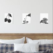 Set van 3 Champagne Cherry Bar Winkelwagen Funky P (Slaapkamer)