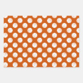 Set van 3 coördinerende basketbal inpakpapier vel (Voorkant 2)