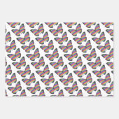 Set van 3 inpakpapier vel (Voorkant 2)