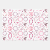 Set van 3 kleuren | Franse Antiek Borden vellen (Voorkant 2)