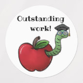 Set van 3 leraar Stickers (Design 1)