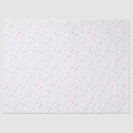 Set van 3-Mini sterren en harten gedempt roze en t Tissuepapier