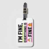 Set van 3 platte vellen inpakpapier bagagelabel (Voorkant (verticaal))