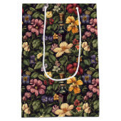 Set van 3 platte vellen inpakpapier medium cadeauzakje (Achterkant)