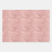 Set van 3 roze Japanse Fortune Paper (Voorkant)
