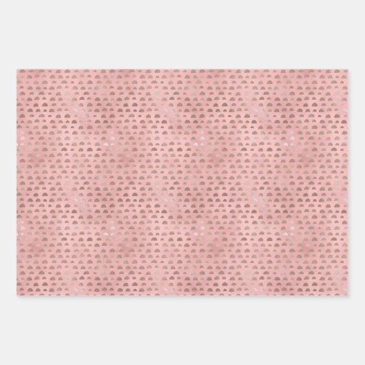 Set van 3 roze Japanse Fortune Paper (Voorkant)