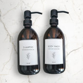 Set van 4 Aangepaste Vinyl Waterdichte Badkamer La Sticker