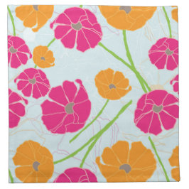 Set van 4 Cocktail Napkin - Kleding Katoenen Servet