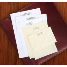 Set van 50 kleine vellum-gepersonaliseerde servies