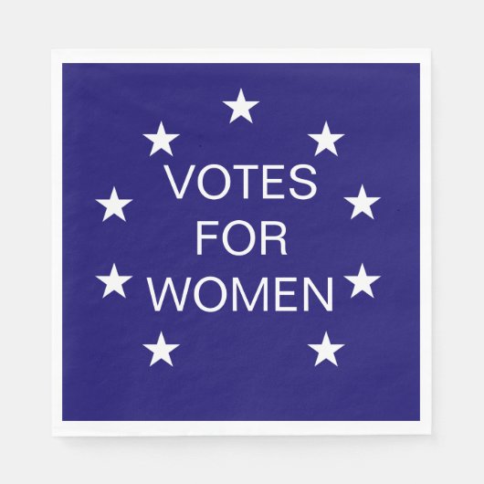 Set van 50 Stemmen voor Vrouwen Paper Servet (Voorkant)
