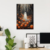 Set van 6 afdrukbare Halloween-spookafdruk, bloemr Poster (Thuiskantoor)