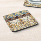 Set van 6 Art Nouveau Onderzetters (Linkerzijde)
