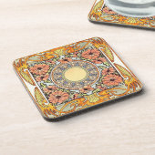 Set van 6 Art Nouveau Onderzetters (Linkerzijde)